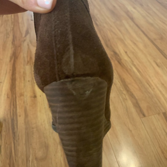 Lucky Brand platform suede booties - Picture 5 of 7